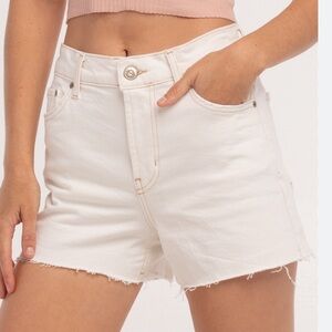 BDG Urban Outfitters Aline Womens Shorts white denim size 27